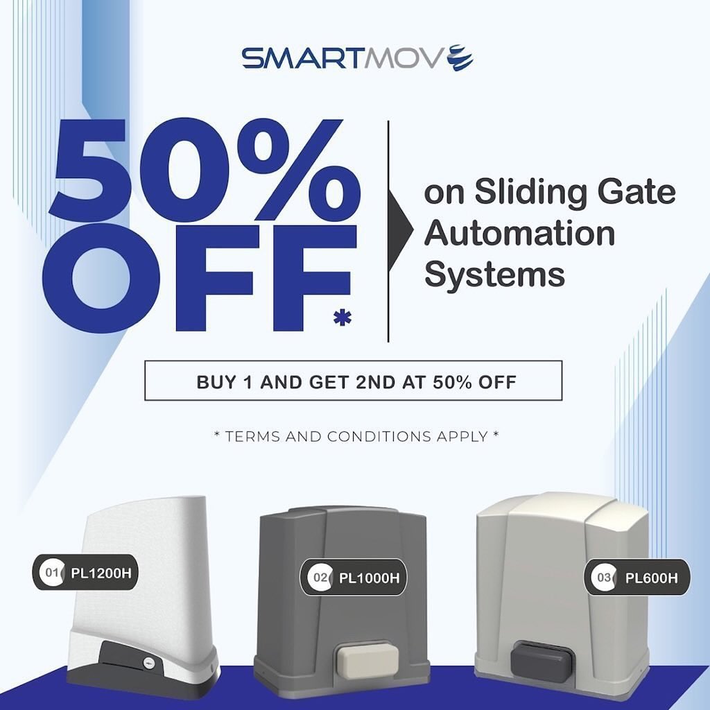 SmartMove Automatic Gate, Security Systems, Bespoke Fabrication
