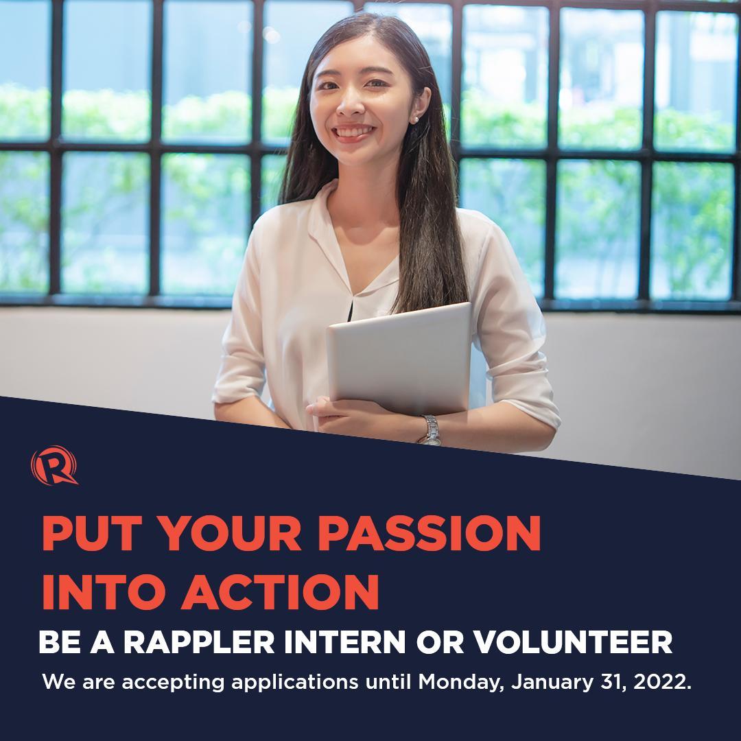 Rappler - Rappler is looking for hardworking, committed and talented ...