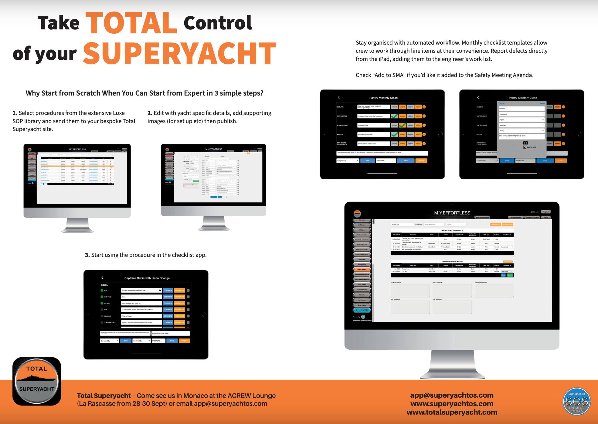 Take TOTAL Control of your... - Superyacht Operating Systems