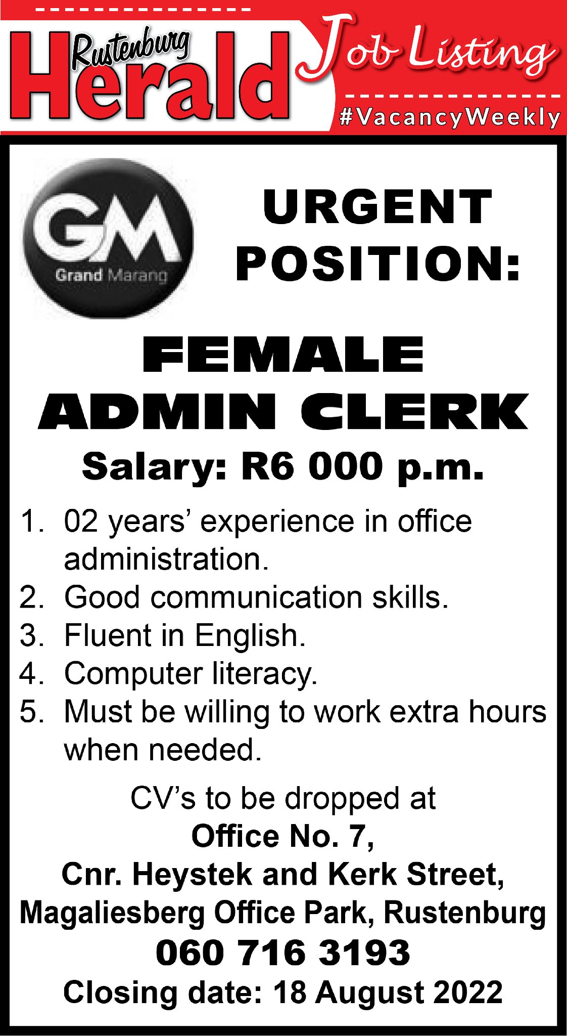 Rustenburg Herald added a new photo. - Rustenburg Herald