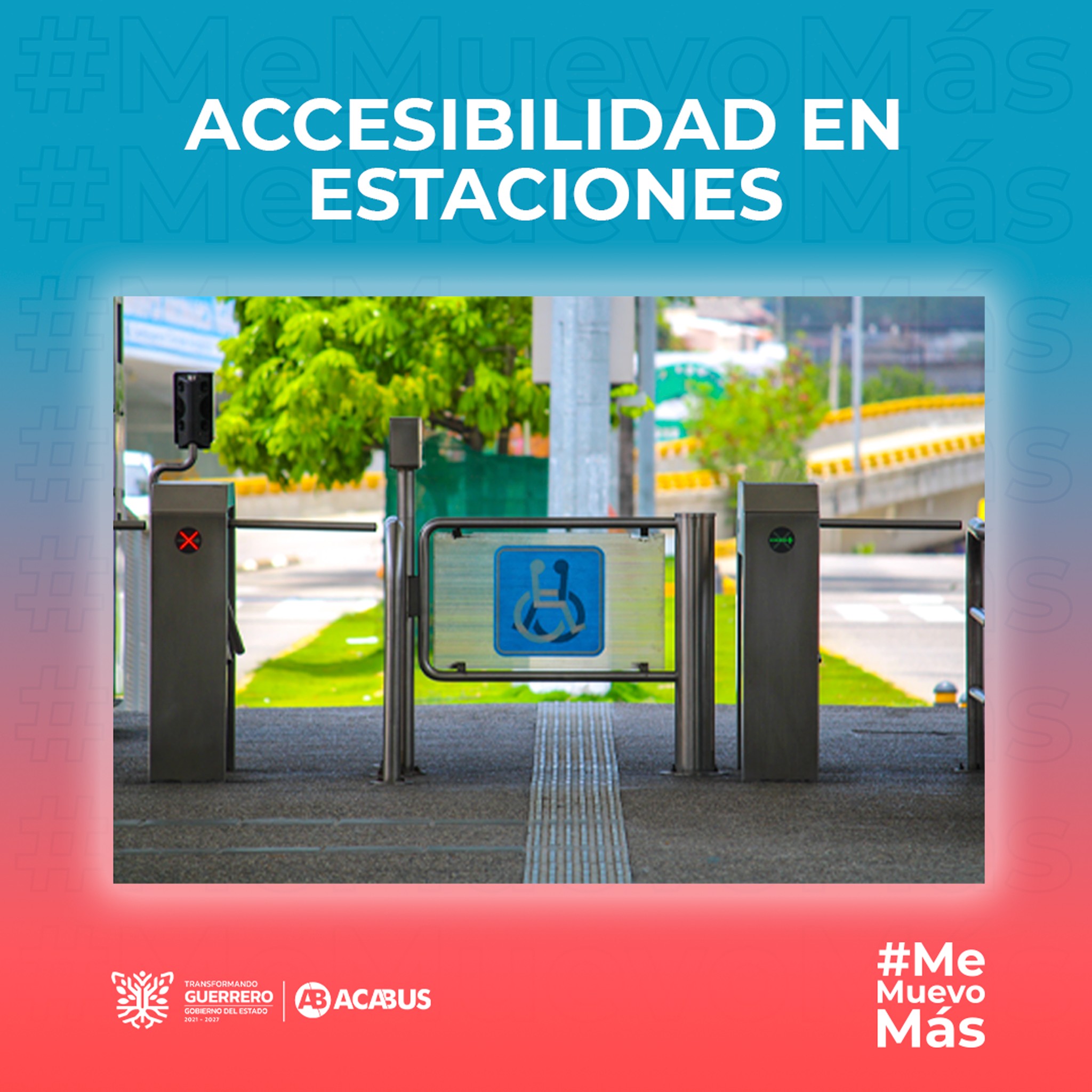 Acabús - ♿ Las estaciones del Sistema #Acabús cuentan con...