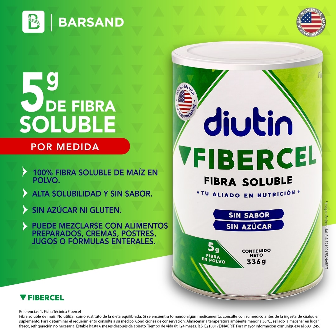 Barsand - 🟢FIBERCEL🟢 Es fibra soluble a base de maiz. La... | Facebook