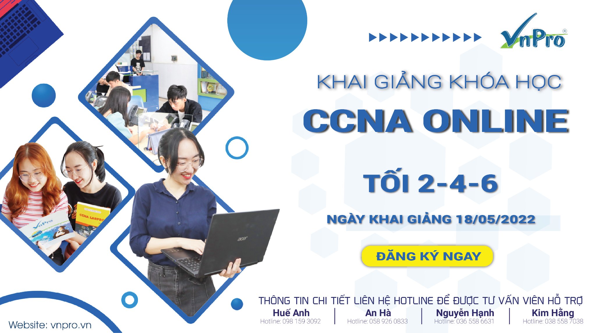 VnPro - #VnPro #khaigiang #CCNAonline 💓💓Bạn rất muốn tham gia các Khóa ...