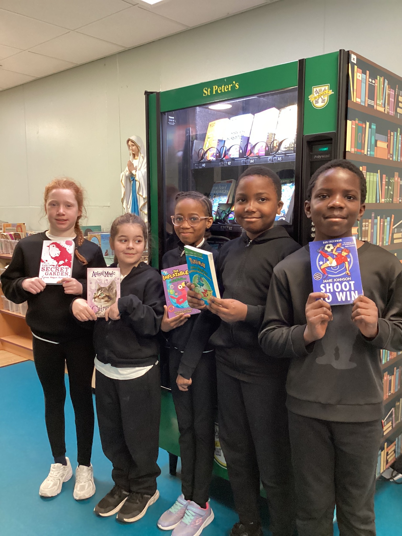 Our book machine... - St. Peter's Catholic Primary School | Facebook