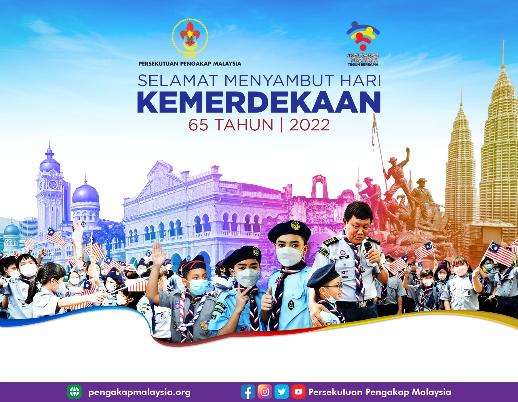 Happy 65th Merdeka Day - Air Scouts Malaysia