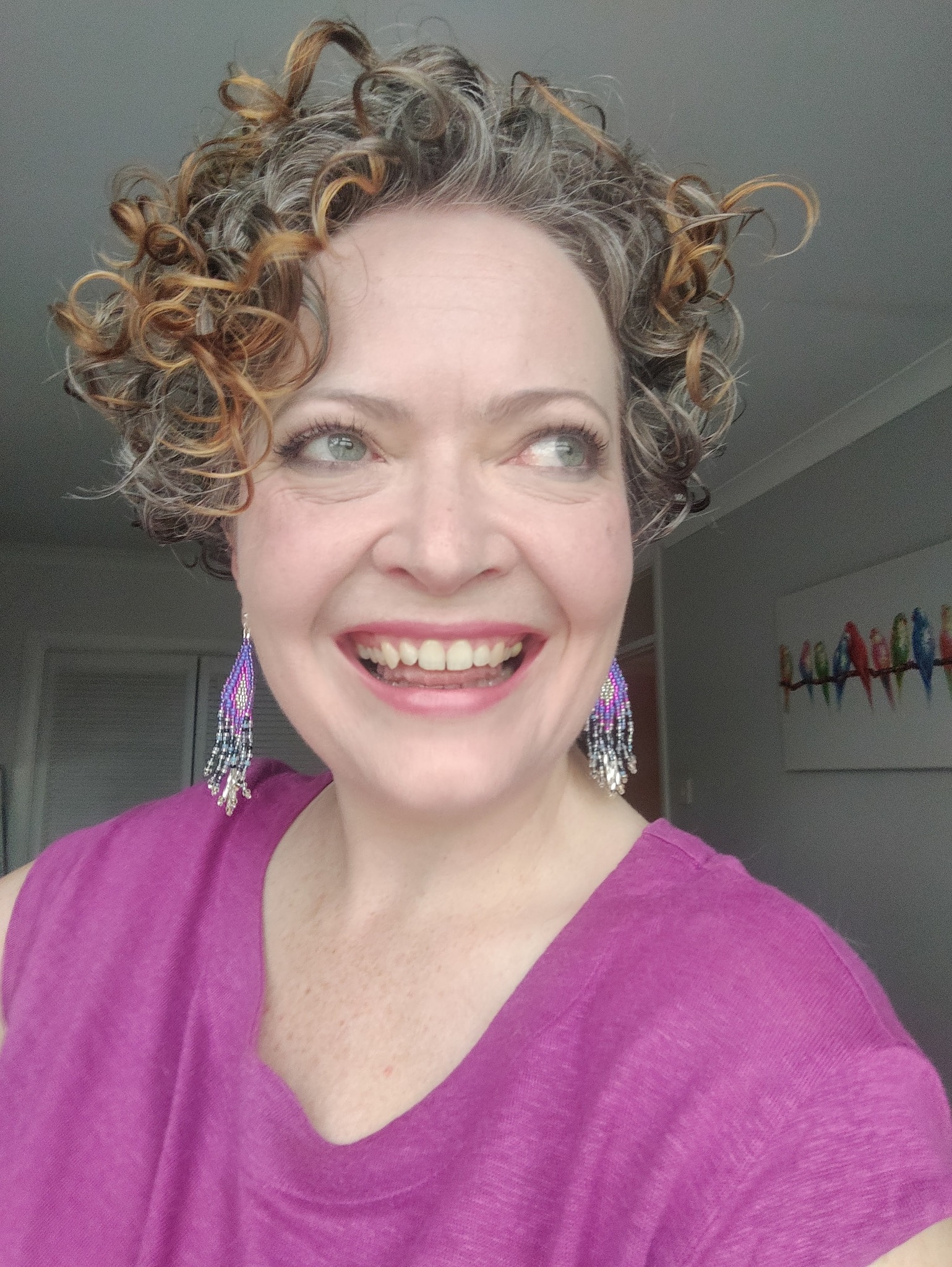 I'm thrilled to announce the winner of my Spring Giveaway ...