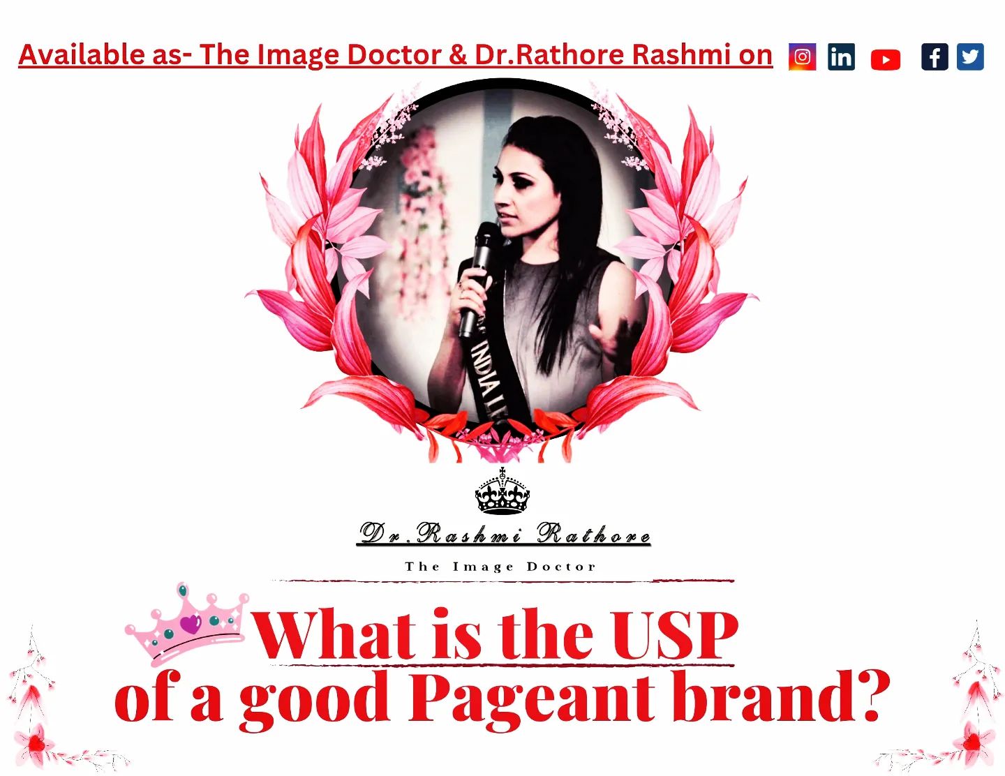 The USP of any... - Dr.Rathore Rashmi - The Image Doctor