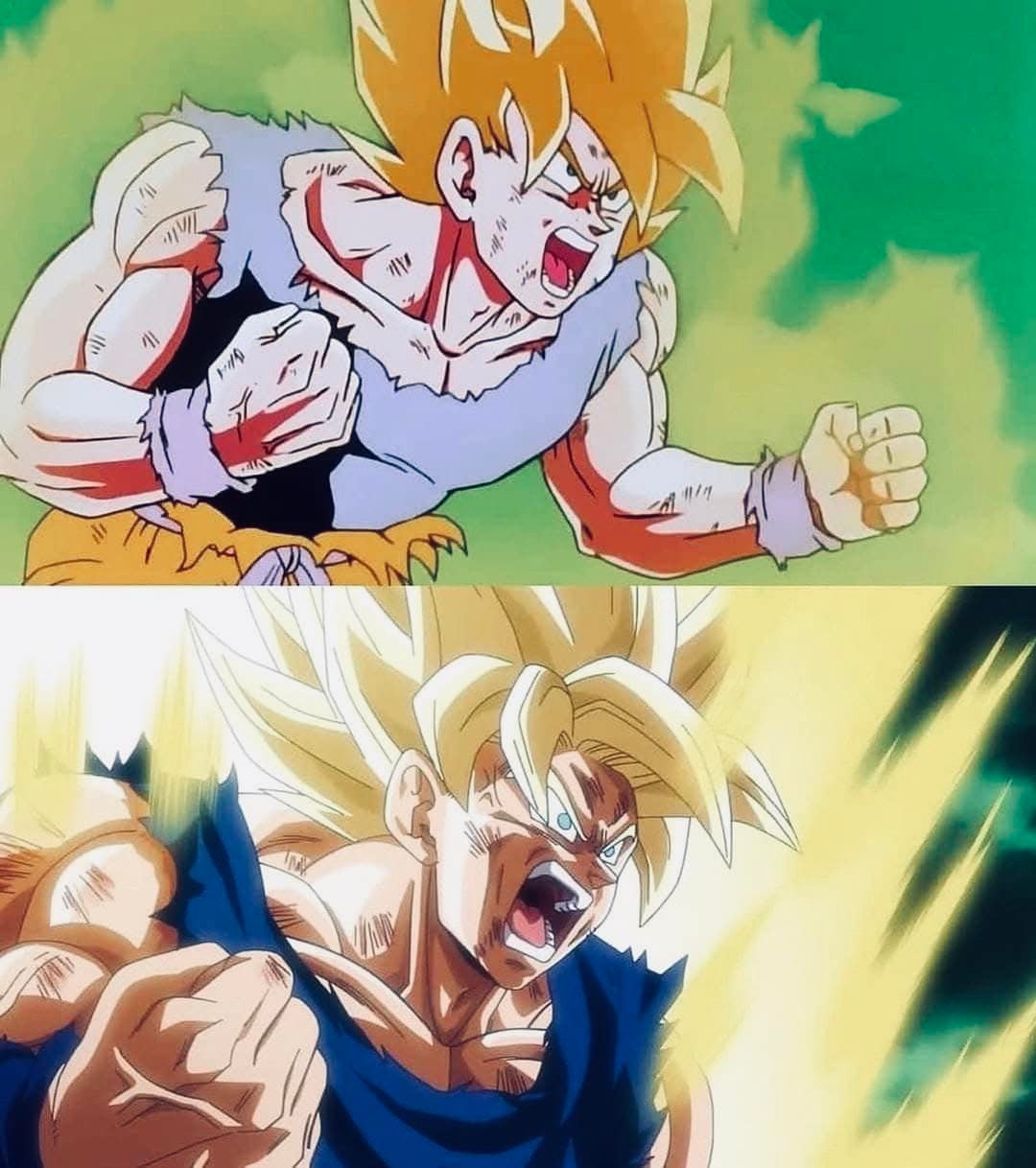 This will always be one of the best scenes in Dragon Ball Z. 🔥