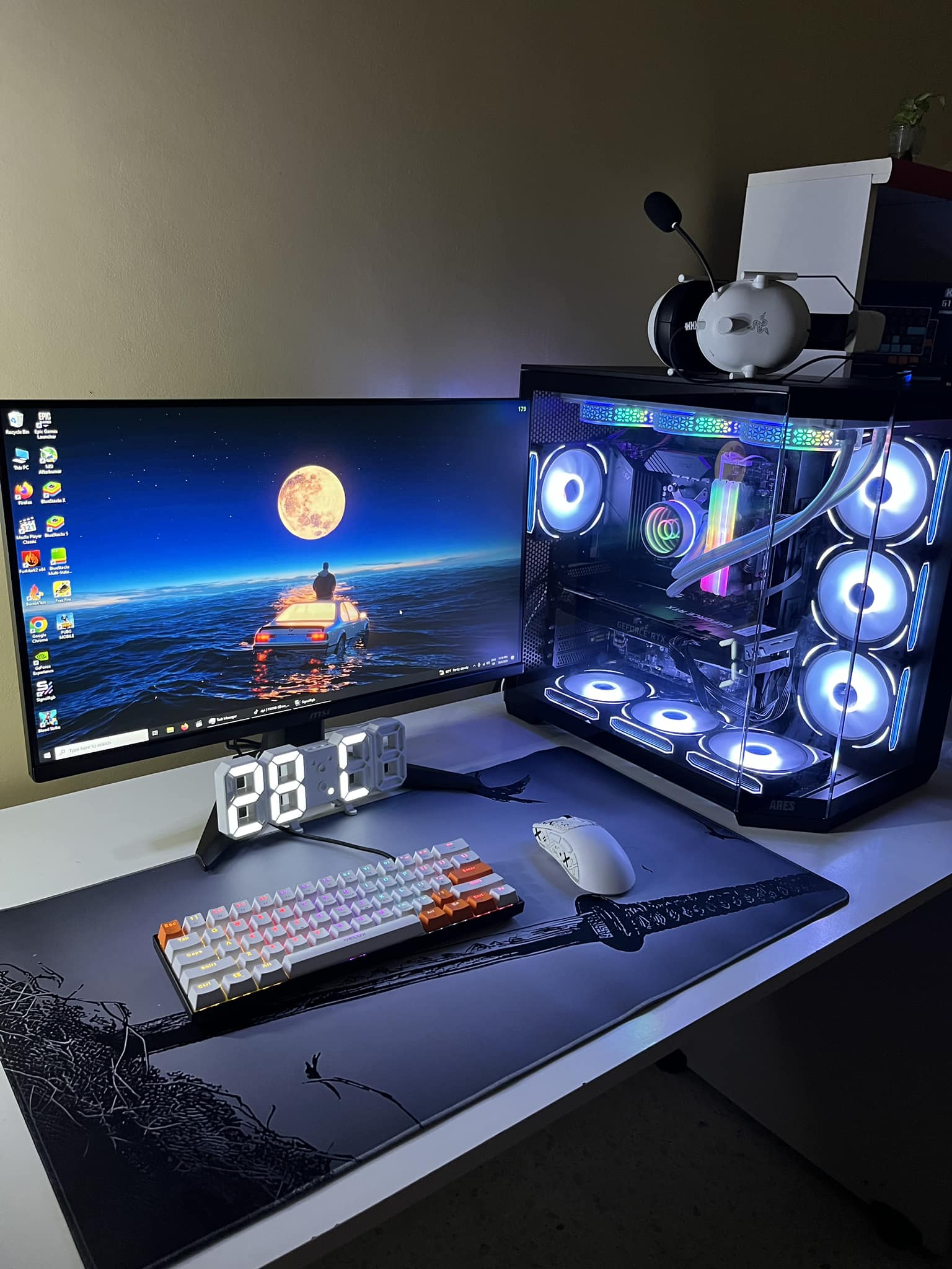 My setup Rate /10🥰 Ryzen 5 5600x Rtx 2080ti 32gb ram