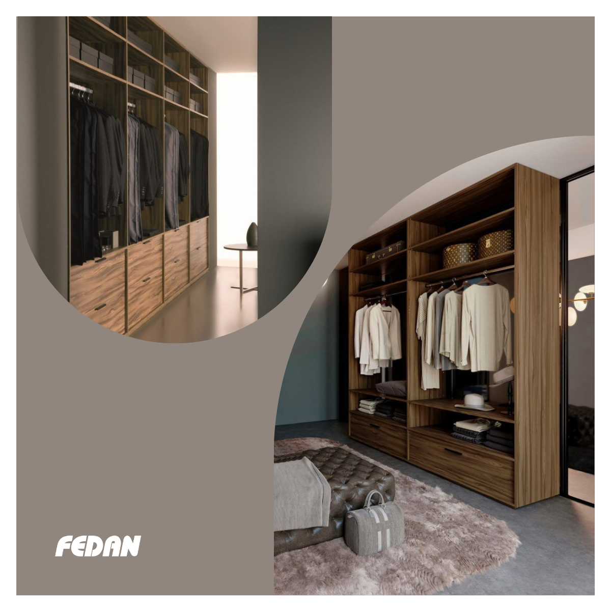 Fedan - ¿Qué estilo de placard preferís? Entre los...