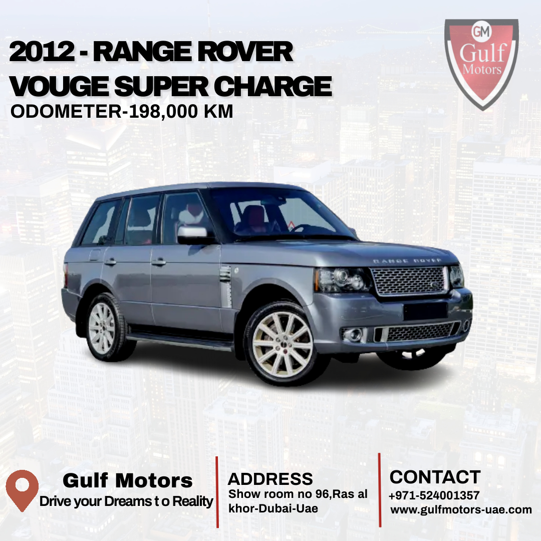 Gulf Motors - Land Rover Range Rover Vogue Supercharged...