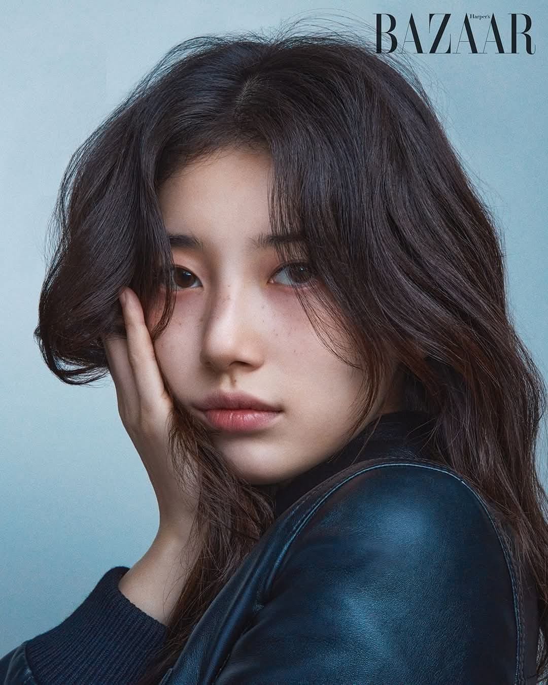 Portrait of Bae Suzy Wearing Celine Collection at Harper's Bazaar Photoshoot ❗ #baesuzy #koreanactress #koreandrama #kdrama