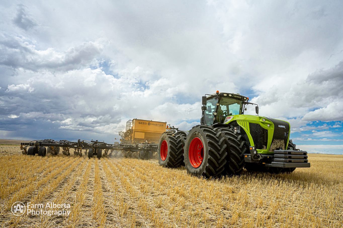 Farm Alberta - A few photos from our recent seeding demo...