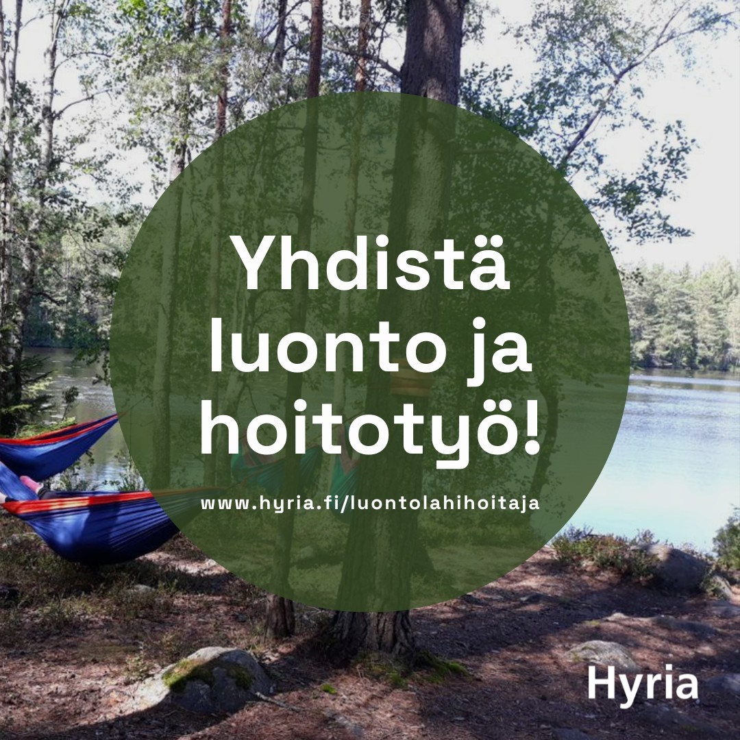 Hyria koulutus - Yhdistä luonto ja hoitotyö: kouluttaudu...