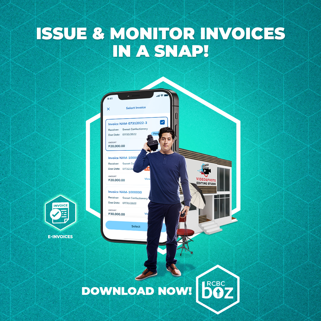 RCBC - Now, you can issue and monitor invoices with just a... | Facebook