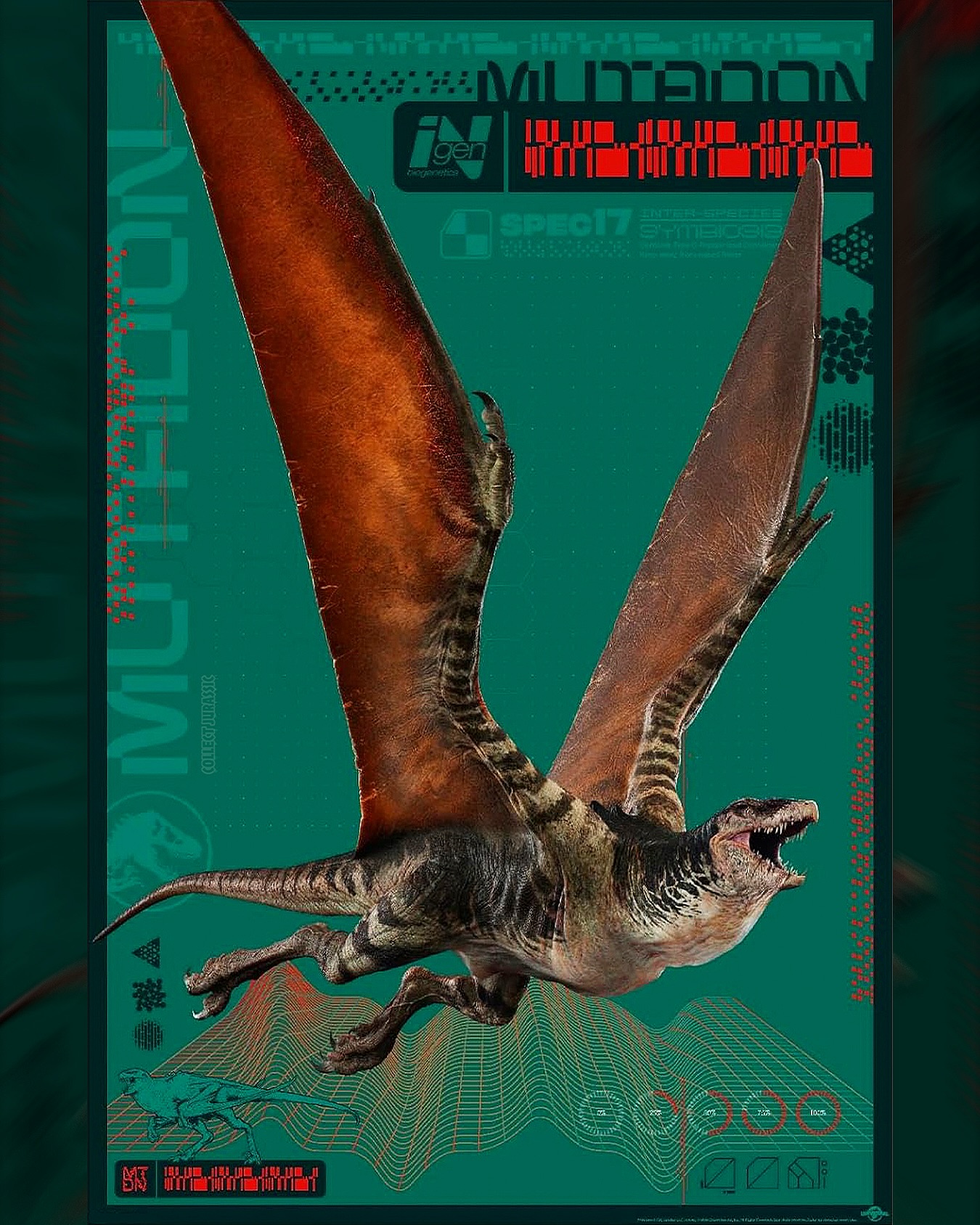 Collect - MUTADON DETECTED — New official render for Jurassic World ...