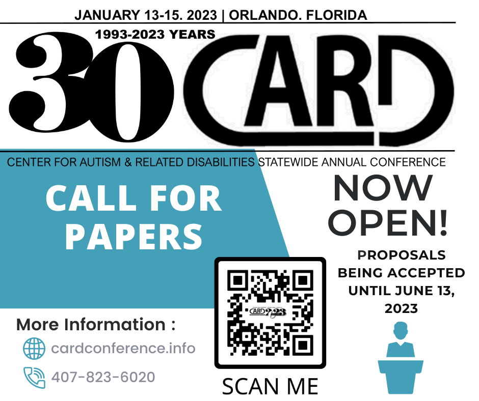 CARD-USF - Call for Papers! Submit your proposals to... | Facebook