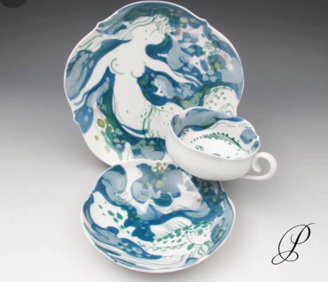 Meissen porcelain piece by Professor Werner