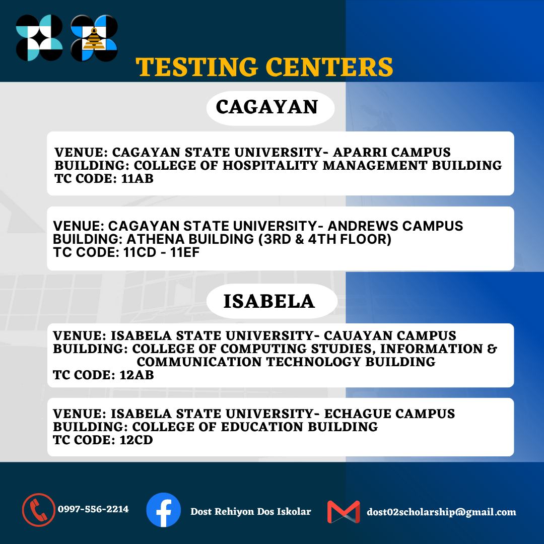 DOST - Region 2 - 𝘿𝙊𝙎𝙏-𝙎𝙀𝙄 2023 𝙐𝙣𝙙𝙚𝙧𝙜𝙧𝙖𝙙𝙪𝙖𝙩𝙚 𝙎𝙘𝙝𝙤𝙡𝙖𝙧𝙨𝙝𝙞𝙥... | Facebook