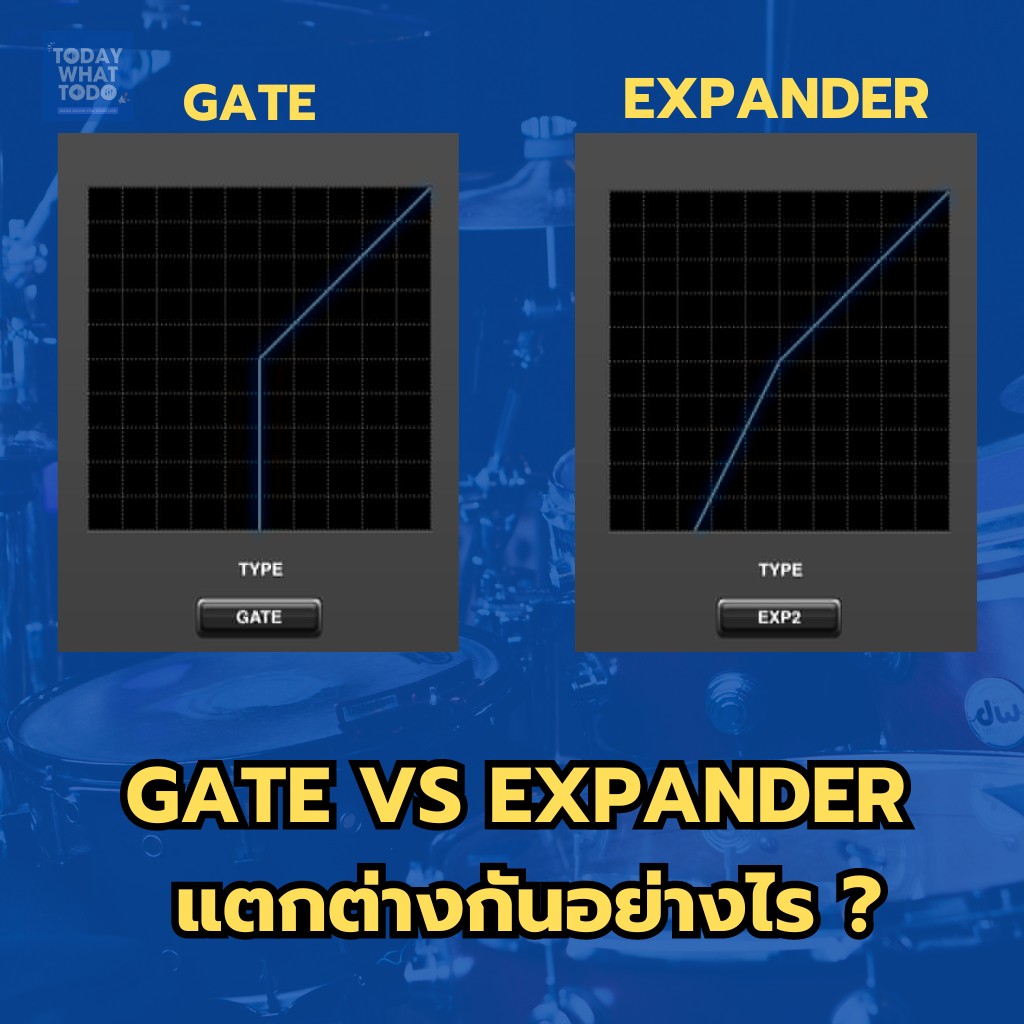 Todaywhattodo - GATE VS EXPANDER แตกต่างกันอย่างไร ? . GATE เวลา Gate ...