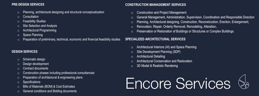 Encore - Design and Construction