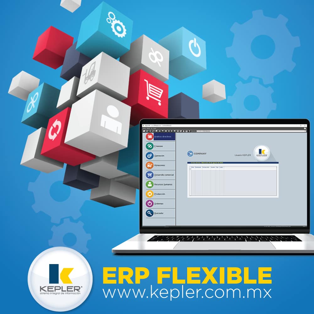 La flexibilidad del ERP KEPLER... - Software ERP Kepler