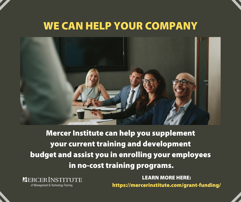 Mercer Institute of Management and Technology Training | West Windsor NJ