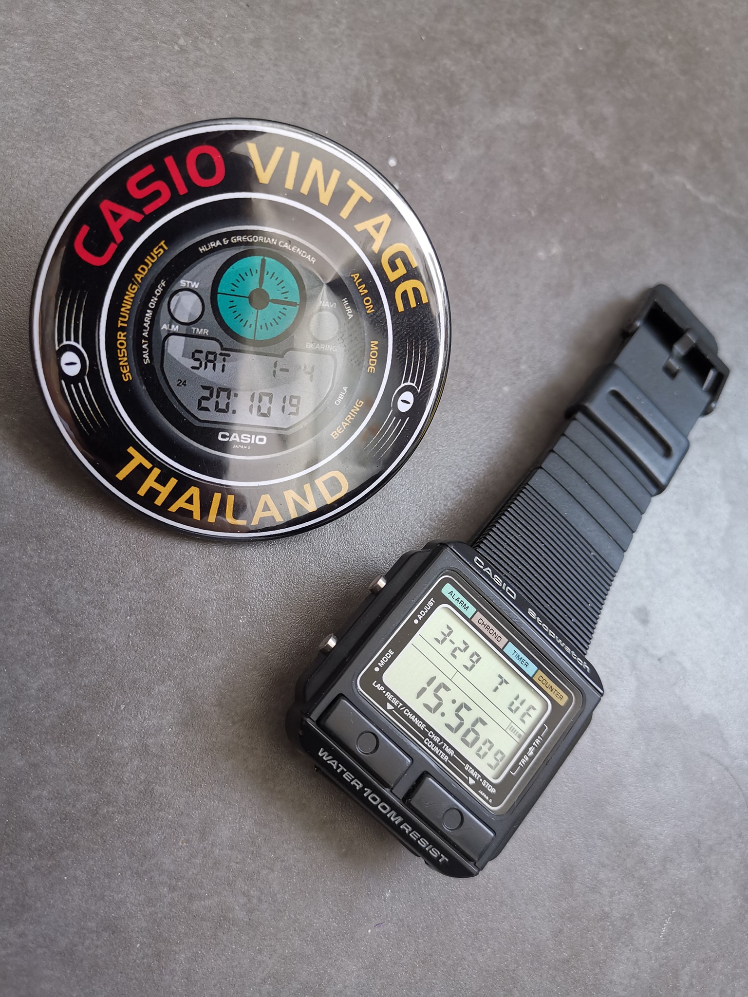 Casio CBX-1000 Module 948 Year 1991. AUTO START ALARM ALARM CASIO 