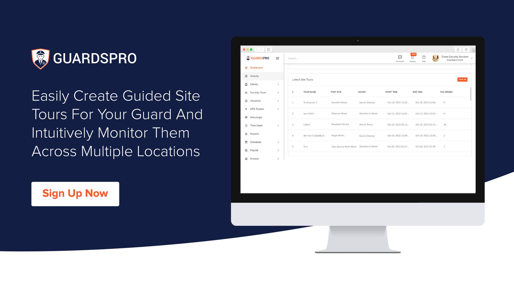 GuardsPro - #GuardsPro #backofficedashboard is designed to...