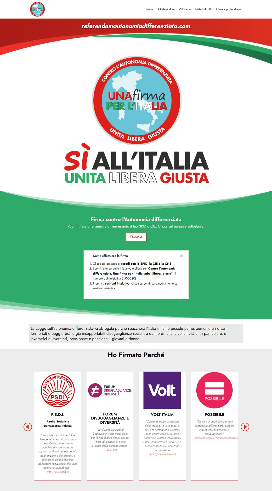 PSDI - Partito Socialista Democratico Italiano | Rome