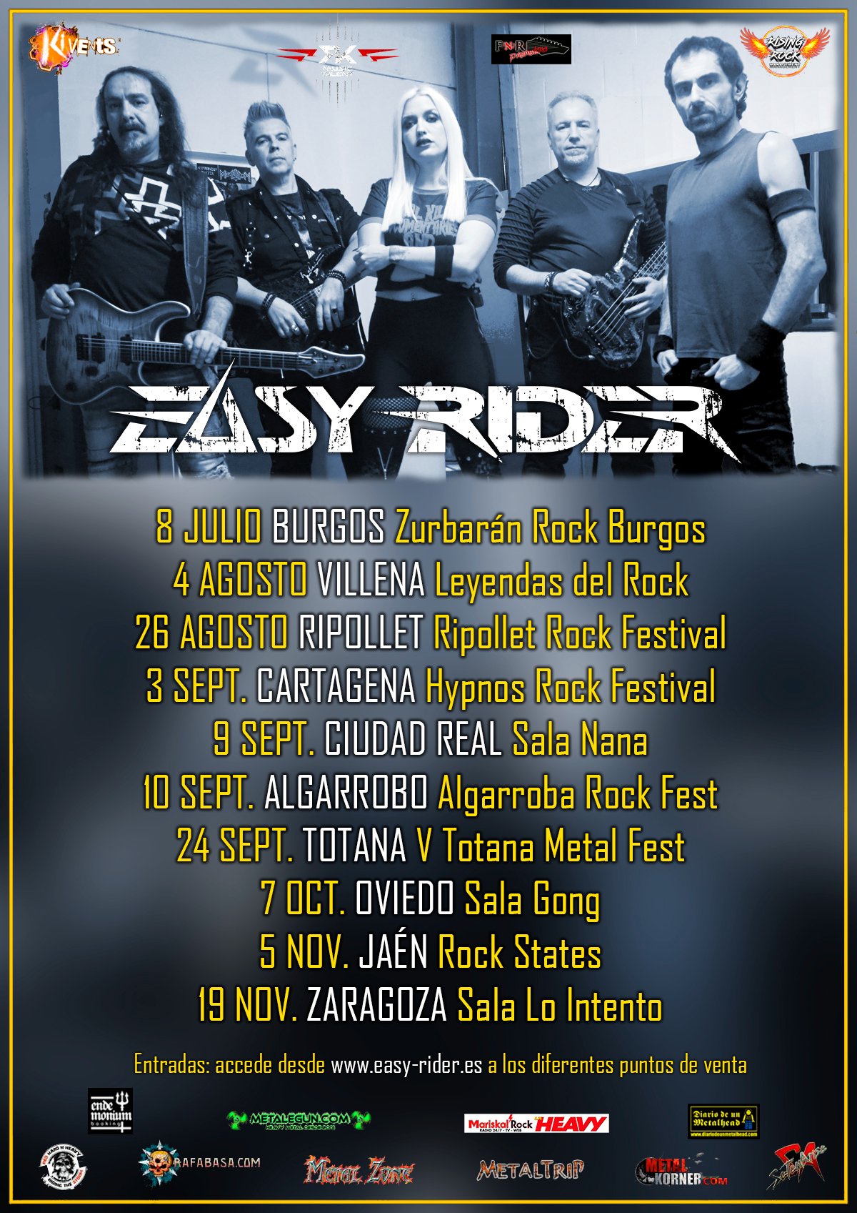 Easy Rider - *** EASY RIDER TOUR DATES 2022 *** #TheDeal...