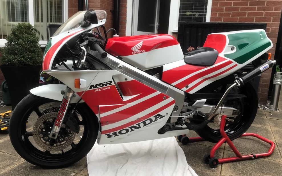 1989 Honda NSR 250 R5K MC18. Razor... - Classic 2 Strokes | Facebook
