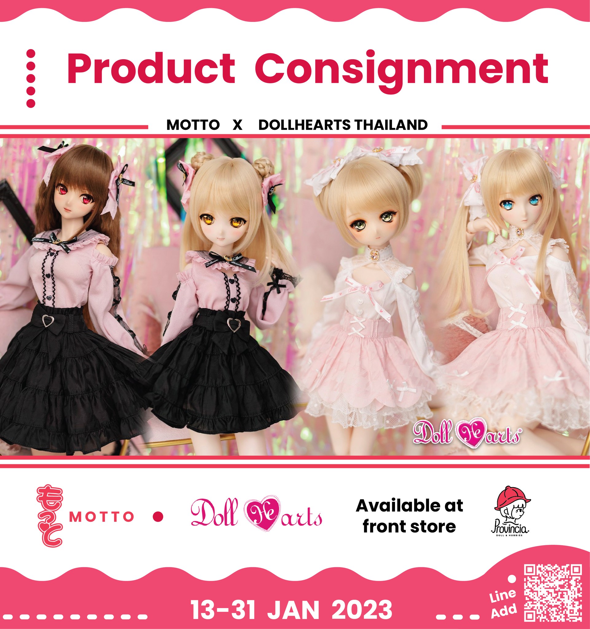 Provincia - Motto X Doll Hearts Thailand 🎀 งาน Collaboration ...