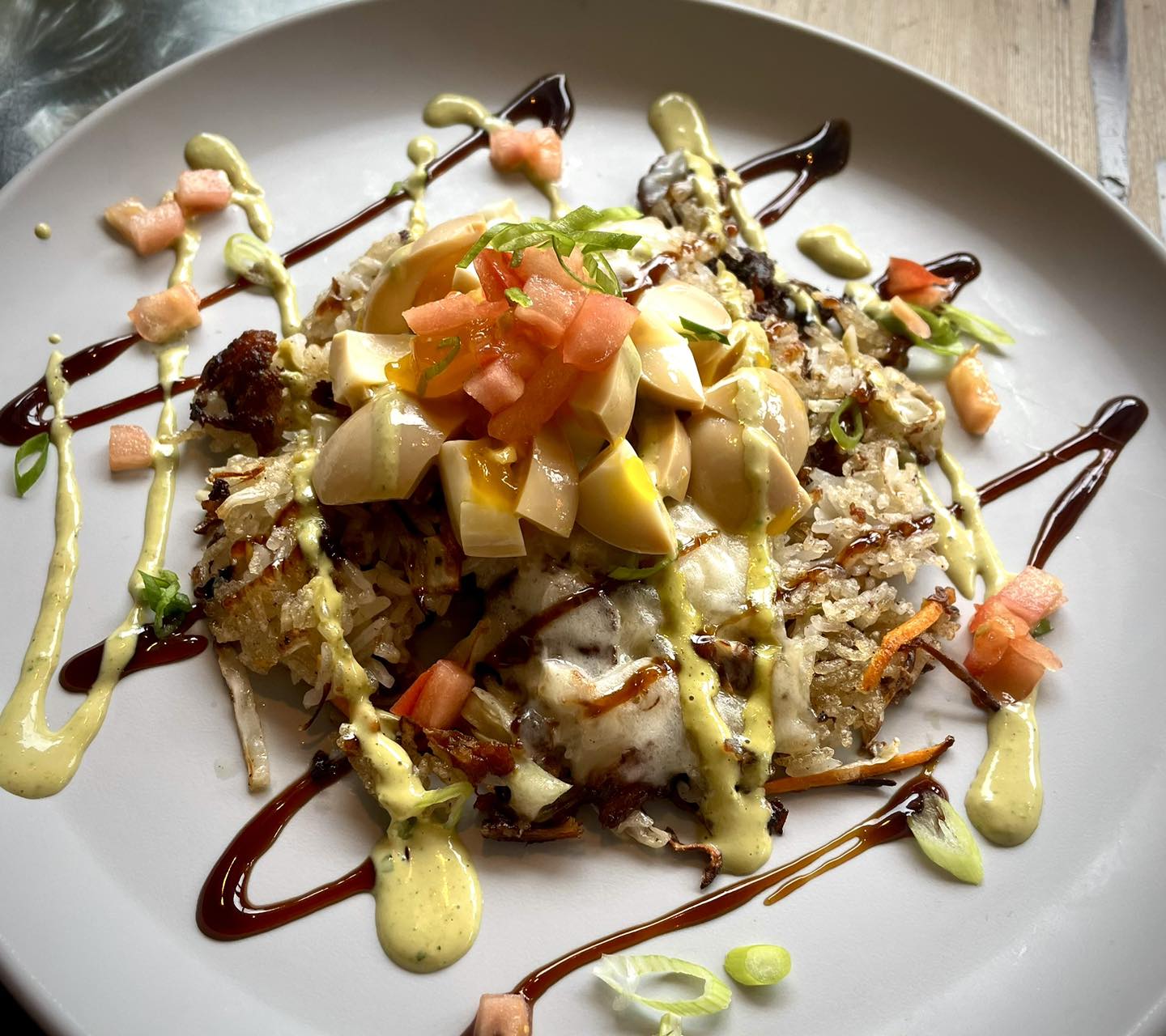 Order up : Tornado Eggs | Rice | Caramelize Pork Belly