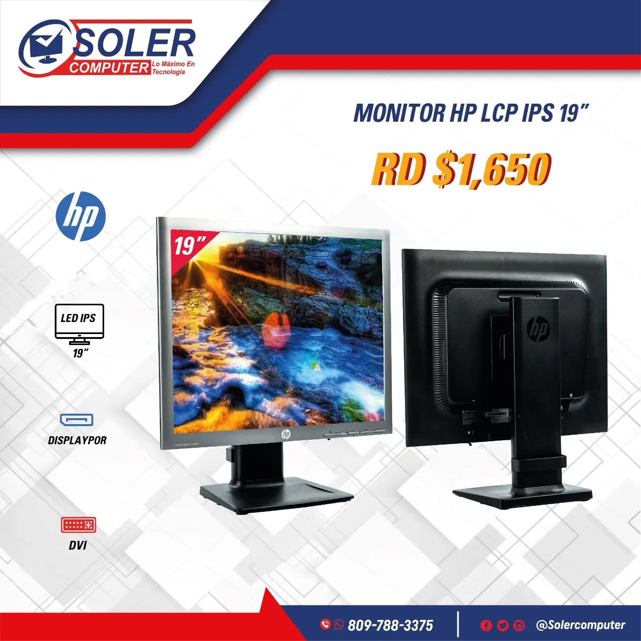 Soler computer - Especial de Monitor de 19 Pulgadas... | Facebook