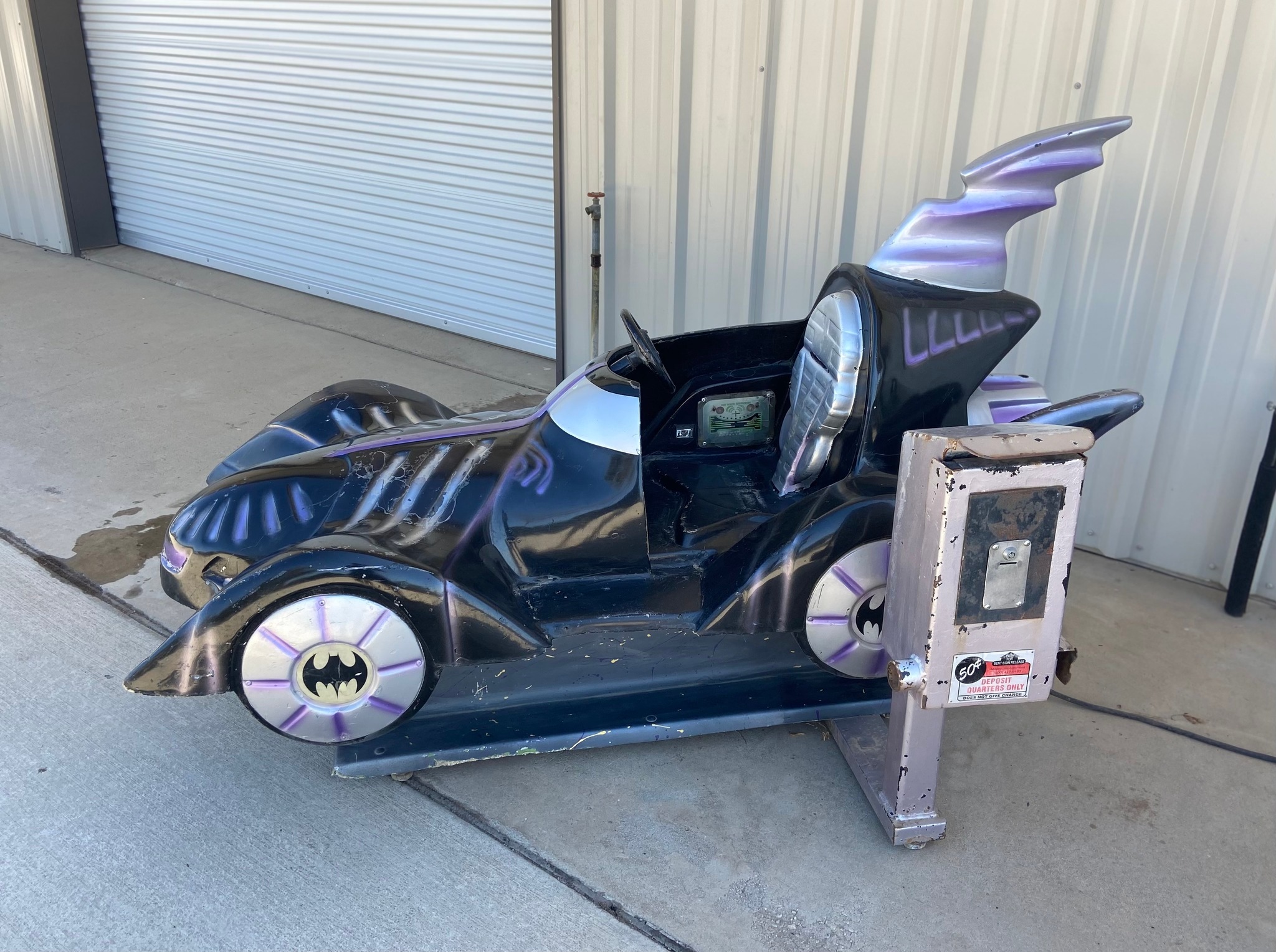 Batman Forever Batmobile Coin Operated Kiddie Ride - Cars & Trucks ...