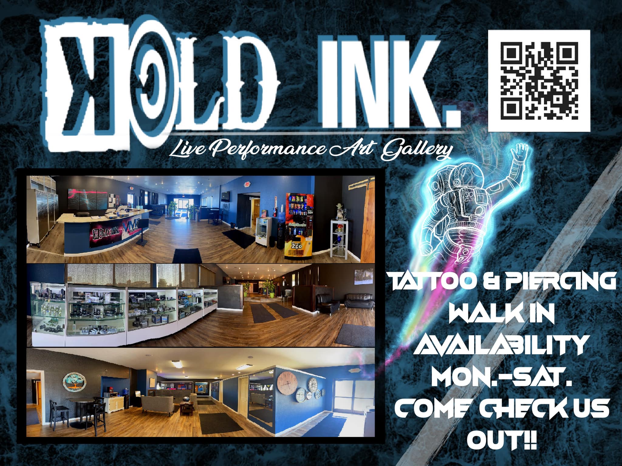 KOLD INK Live Performance Art Gallery