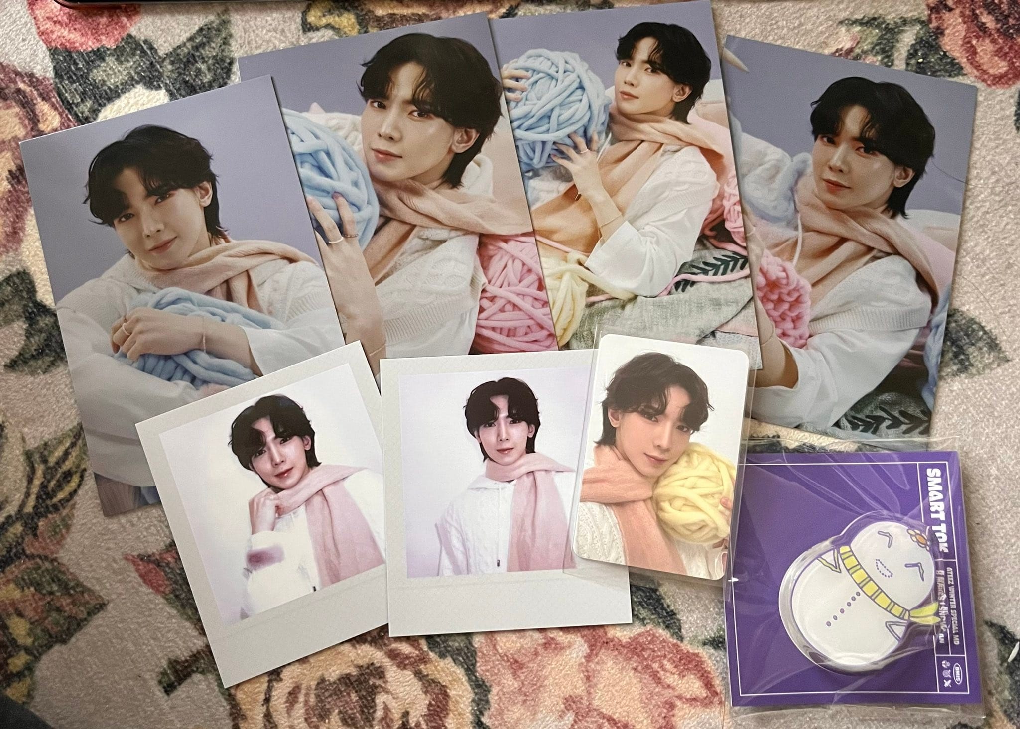Winter Special MD - Photocard set & Smart Tok ? #도베르만_YS #강 