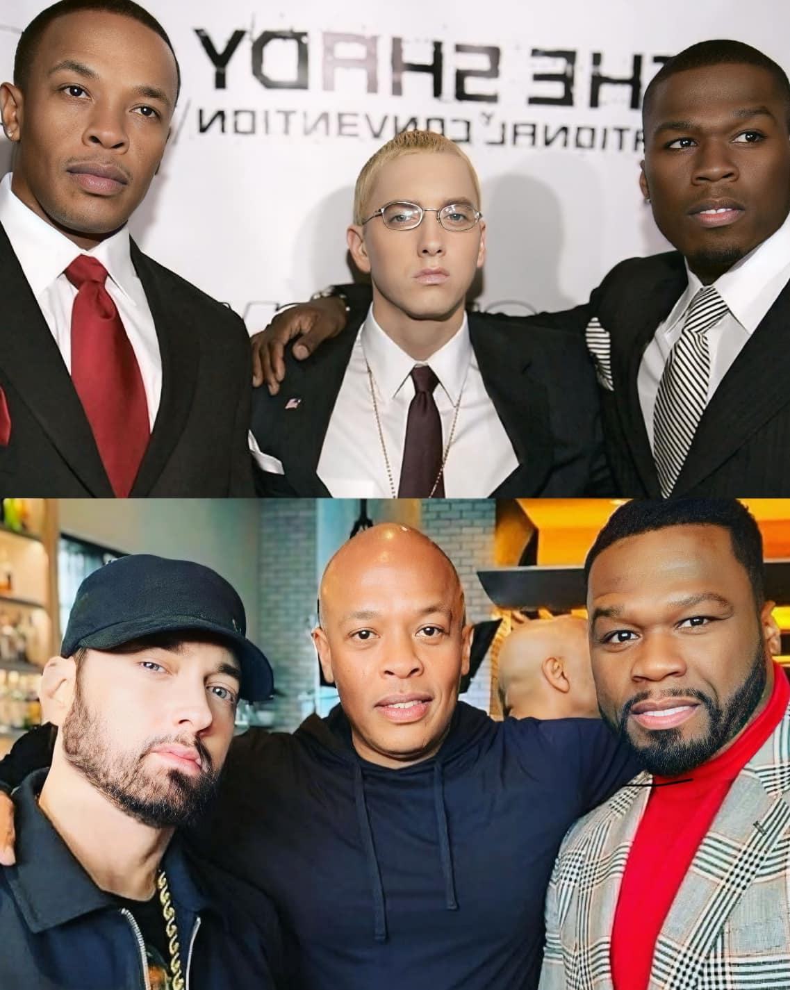 Dr Dre, Eminem & 50 Cent 🔥 Before x Now 🖤