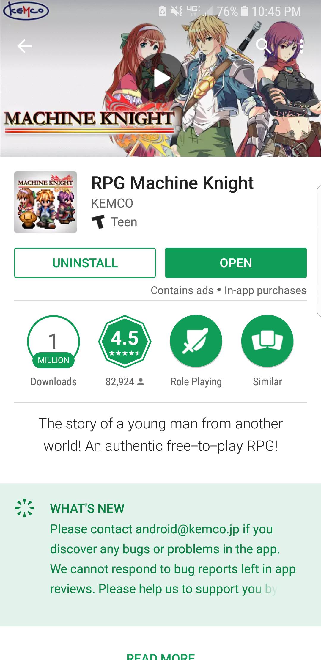 Review of indie game inspired by Konami's early works