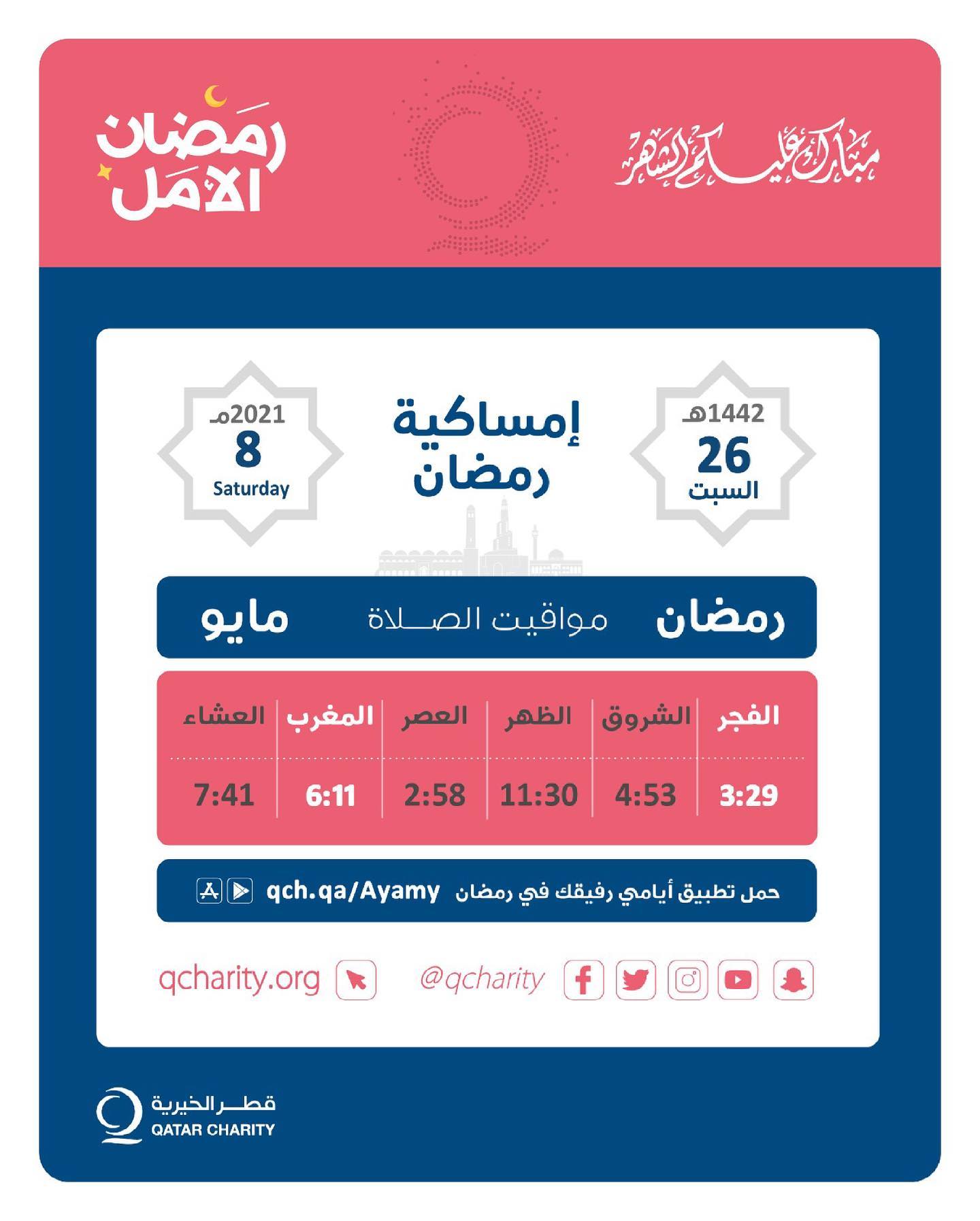 تعرف على مسابقة المتنافسون Qatar Charity قطر الخيرية Facebook