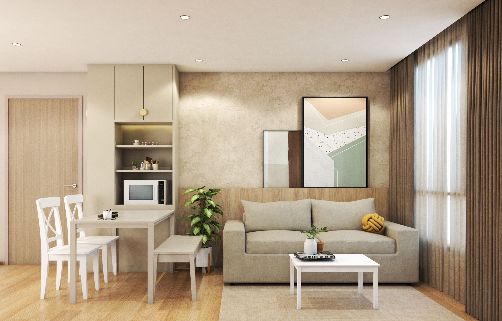 Our_design - "...ห้องพักอาศัย สไตล์ MUJI...