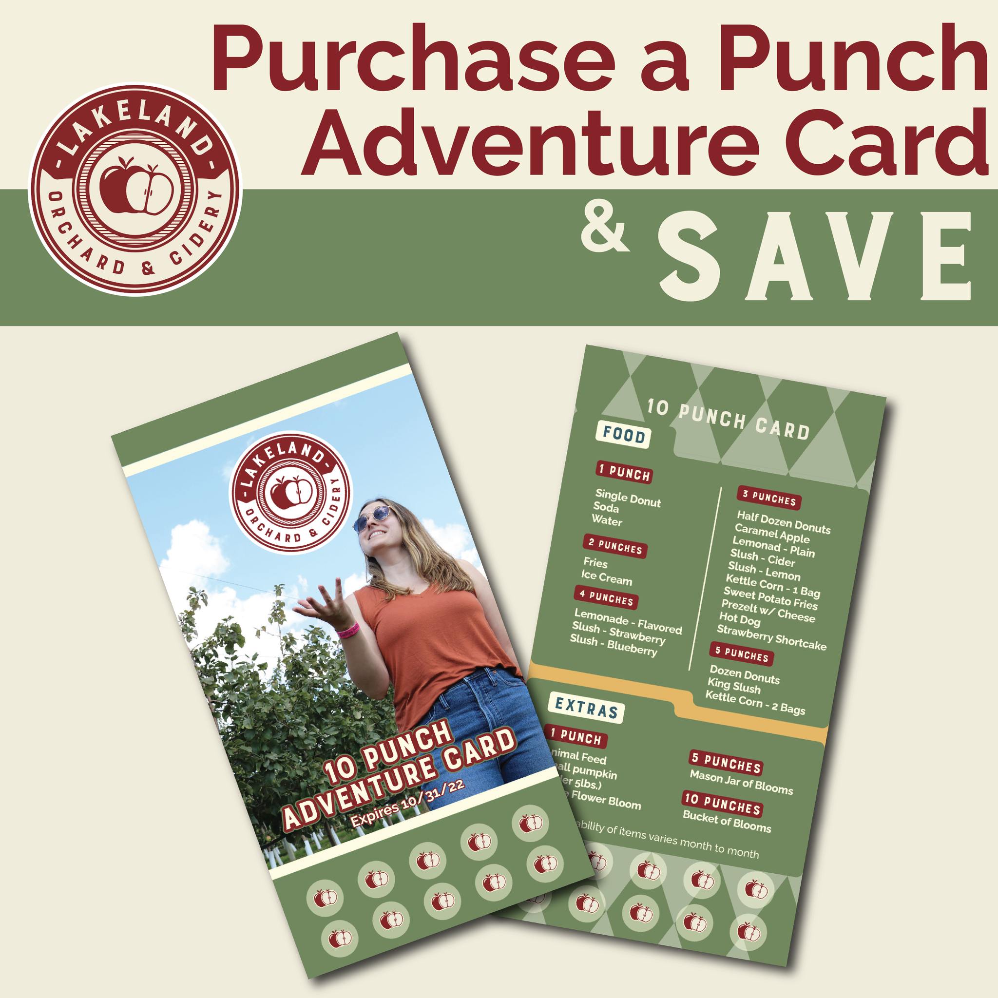 Lakeland Orchard & Cidery - Have you heard about our 5 Punch & 10 Punch ...