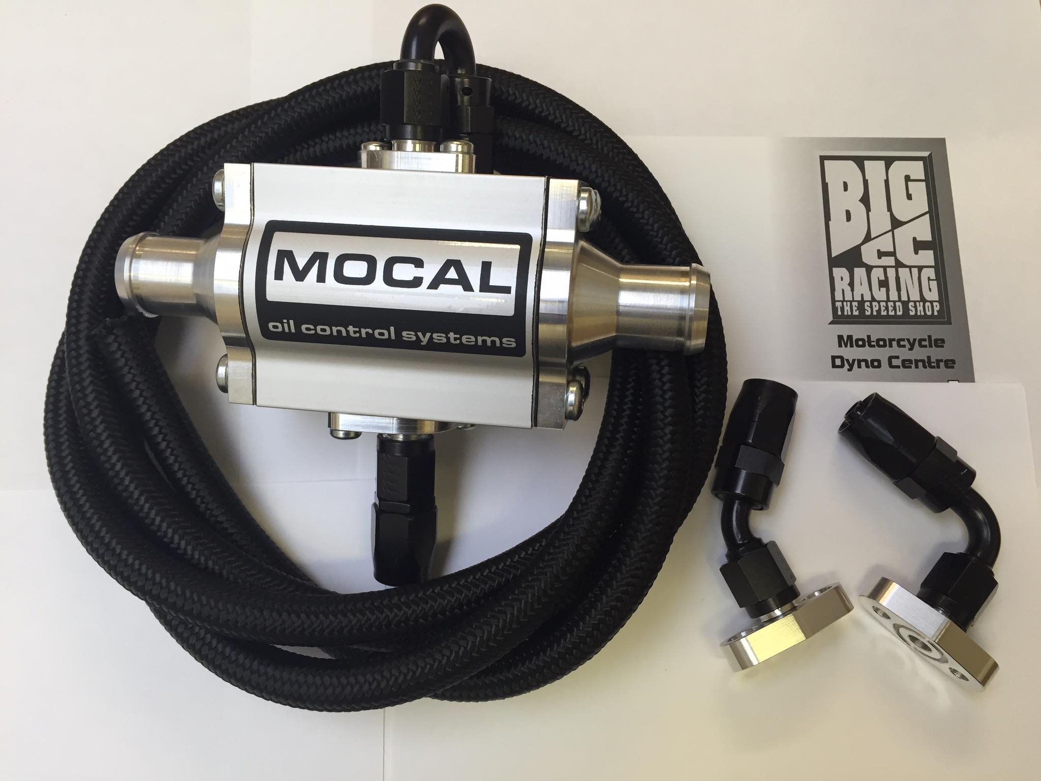 Mocal or Laminova oil / water exchanger kits available to replace