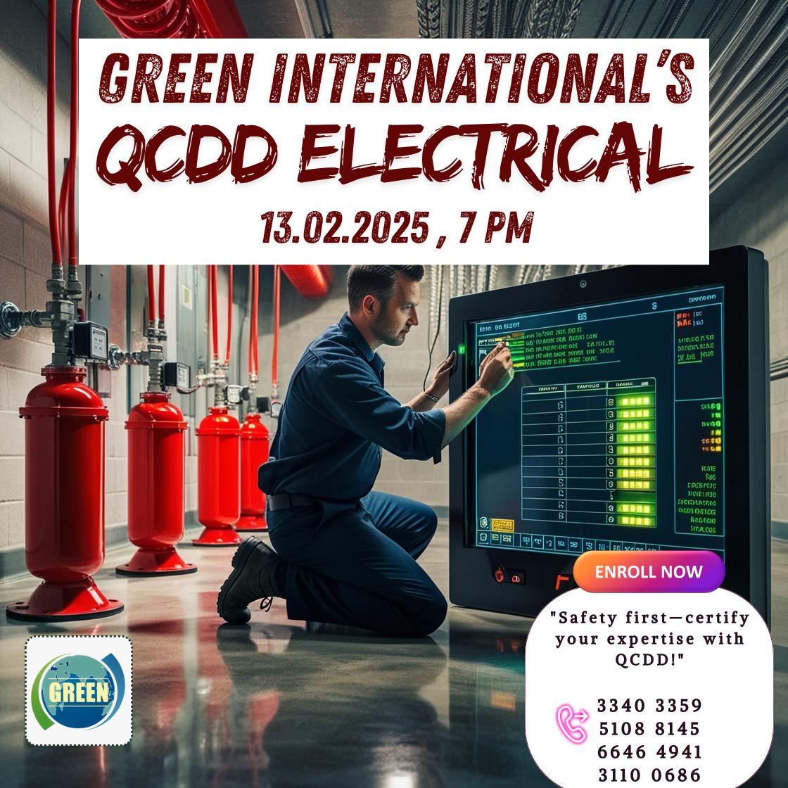 Green - 🔥 Why did the 𝗤𝗖𝗗𝗗 𝗘𝗹𝗲𝗰𝘁𝗿𝗶𝗰𝗮𝗹 Engineer bring a wire to the ...