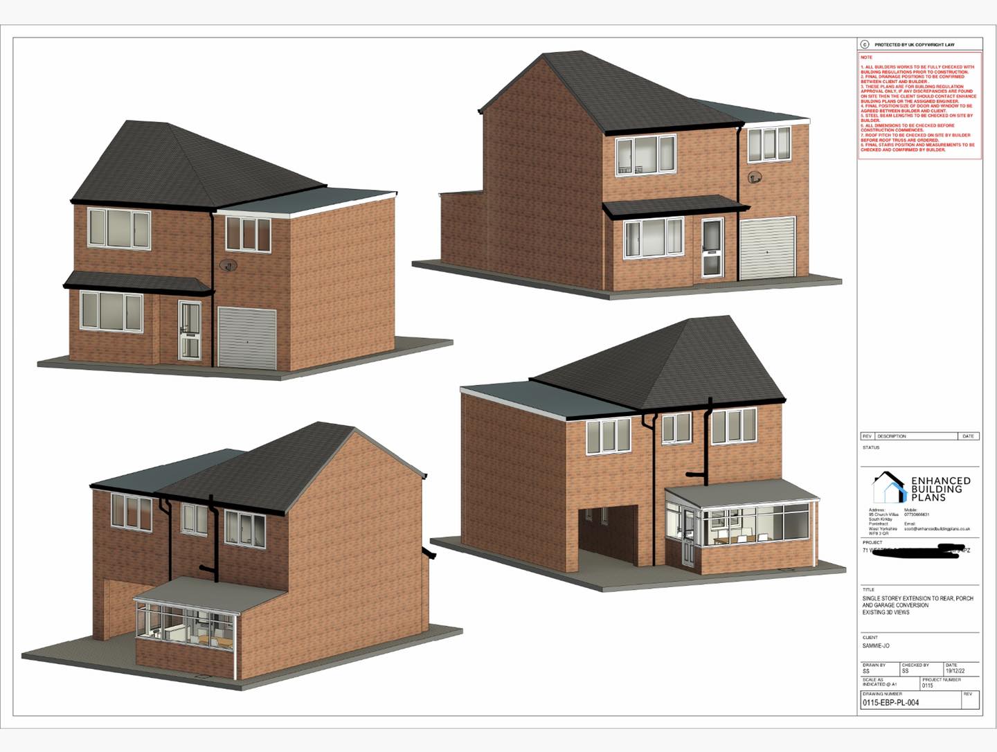 Job completed today for a... - Enhanced Building Plans