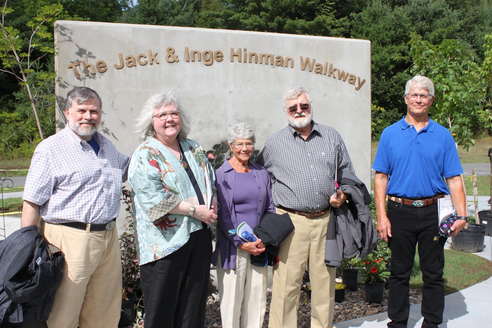 We are honored to name The Jack and Inge Hinman Walkway in honor of two ...