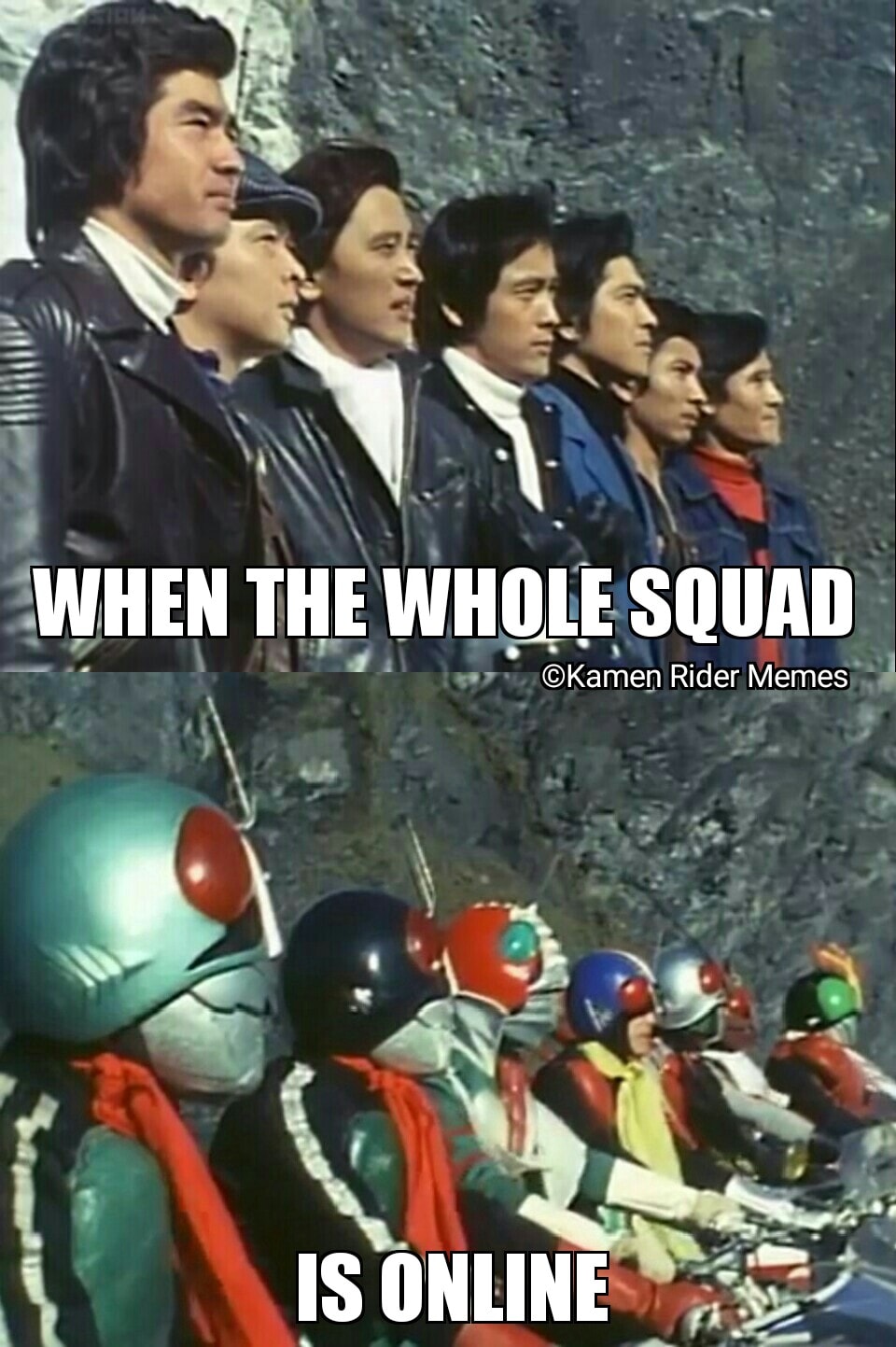 please keep supporting my page thank... - Kamen Rider Memes