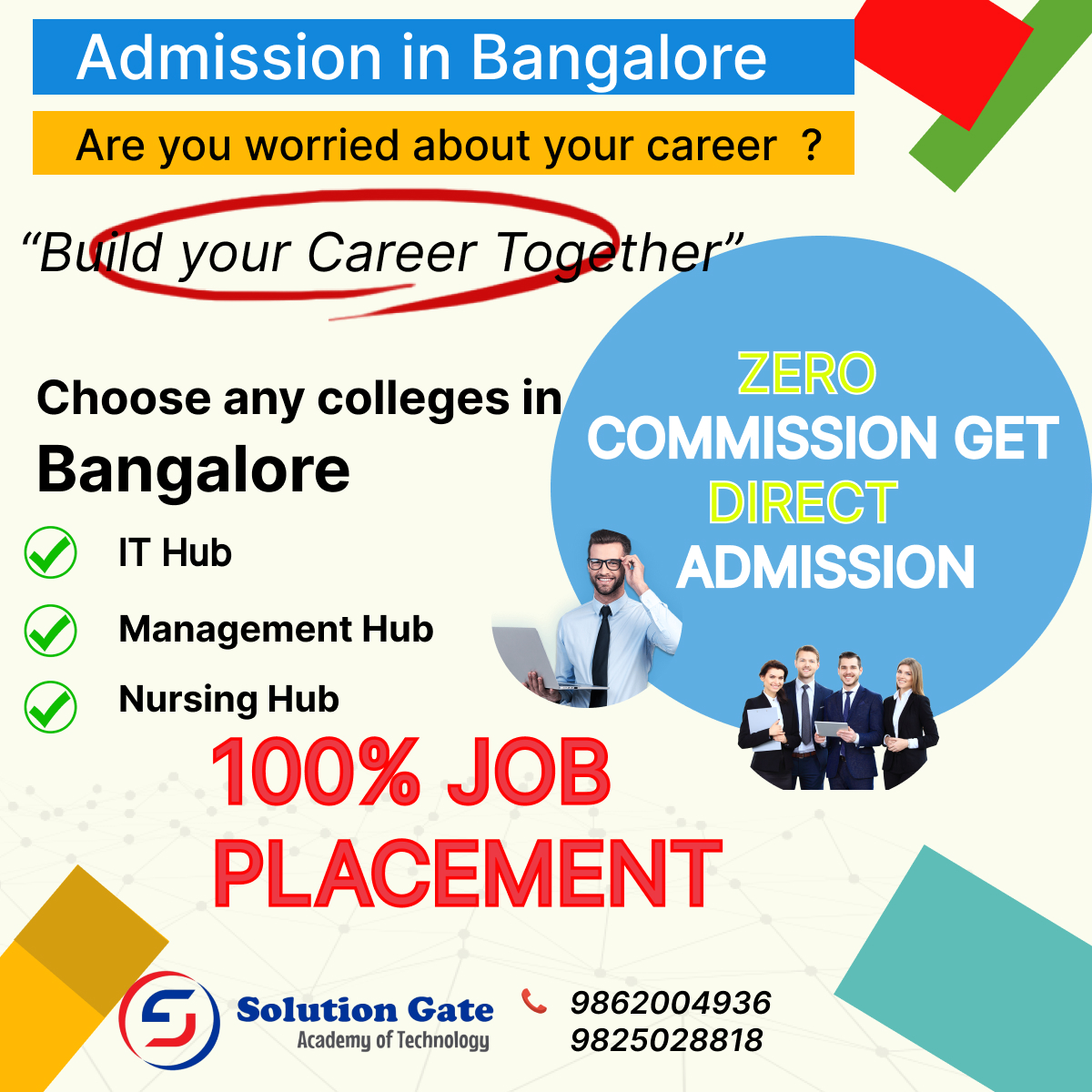 Solution - Mark your Career in the Education hub of India : BANGLORE ...