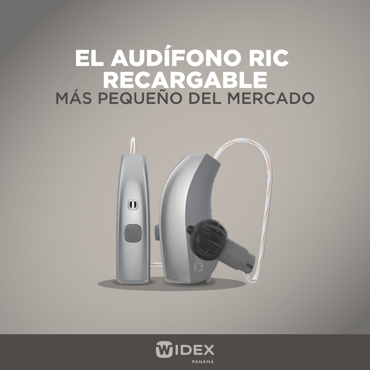 Widex Panamá - El modelo mRIC es el audífono RIC...